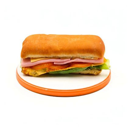 Бутер с ветчиной, сыром и омлетом 260 г