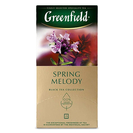 Чай Greenfield Спринг Мелоди мята 25 шт