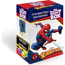 Набор HAPPY BOX фигурка Человека‑паука и карамель, 18 г