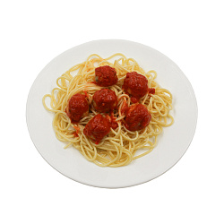 Митболы с томатным соусом и спагетти 250 г