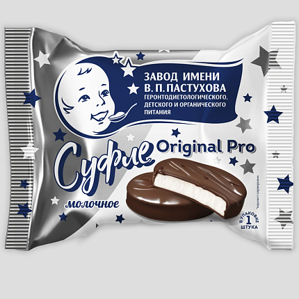 Суфле Original Pro молочное с ванилью в мол.шоколаде 30 г