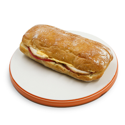 Чиабатта с курицей и сыром 240 г