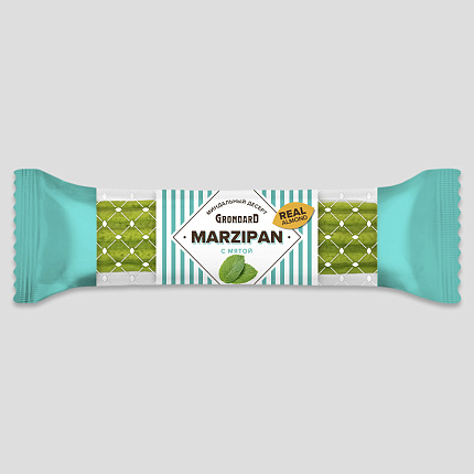 Батончик марципановый с мятой 40 г