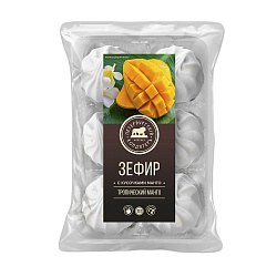 Зефир Тропический Манго с натуральными кусочками манго 310 г