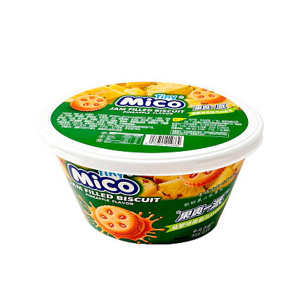 Печенье Tiny Mico Jam Filled Biscuit со вкусом ананаса 93 г