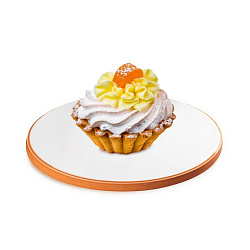 Корзинка с белковым кремом 75 г