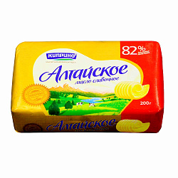 Масло сливочное Алтайское