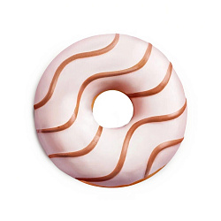 Донат глазированный Карамель с начинкой со вкусом карамели