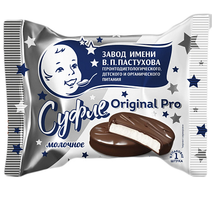 Суфле Original Pro молочное с ванилью в молочном шоколаде 30 г