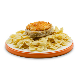 Ватрушка куриная с грибным жульеном и фарфале 250 г