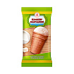 Мороженое Вологодский пломбир в шоколадном вафельном стаканчике 100 г