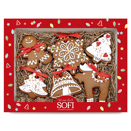 Пряник Набор №1 Ёлочные игрушки 285 г