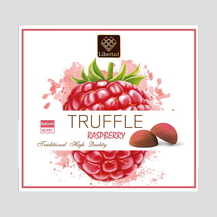 Трюфели в малиновой обсыпке Libertad 120 г