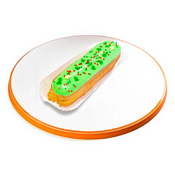 Пирожное "Эклер" фисташковое 70 г