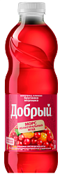 Морс Клюква Брусника Добрый 0,97л 