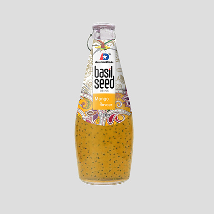 Напиток Basil Seed Drink Mango Пряное манго 290 мл