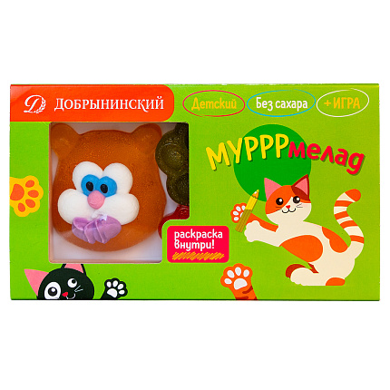 Мурррмелад Ассорти с апельсином, вишней, черной смородиной, киви 190 г