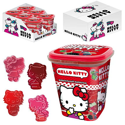 Мармелад соком со вкусом лесных ягод ТМ Hello Kitty 180 г
