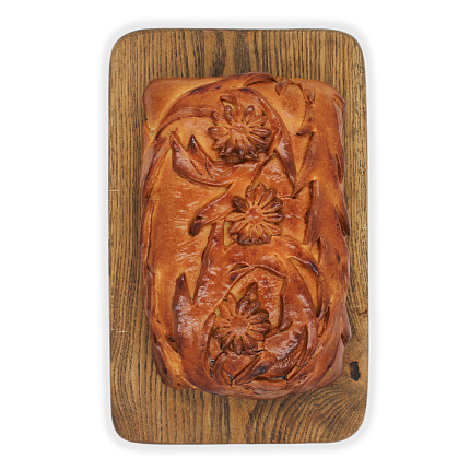 Пирог с капустой и яйцом 700г