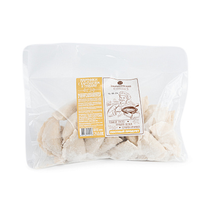 Вареники Добрынинские с картофелем и грибами