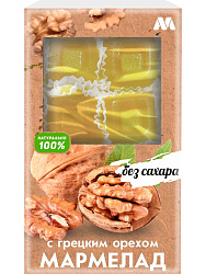 Мармелад без сахара с грецким орехом
