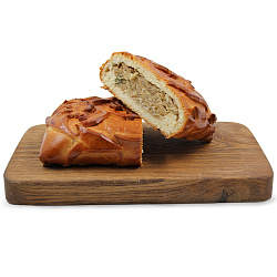 Пирог с капустой и яйцом 700г