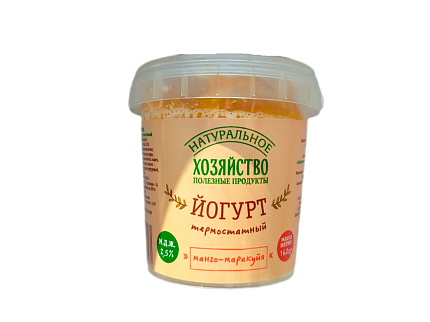 Йогурт термостатный Манго-Маракуйя 160 г БЗМЖ