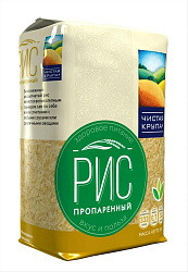 Чистая крупа Рис пропаренный