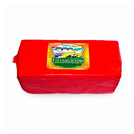 Сыр Голландский полутв. 45% БЗМЖ вес