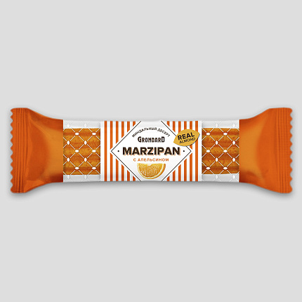 Батончик марципановый с апельсином 40 г