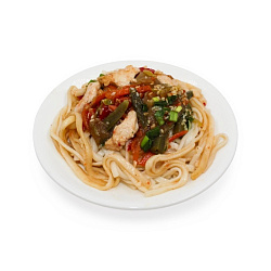 Лапша вок с курицей и овощами 250 г