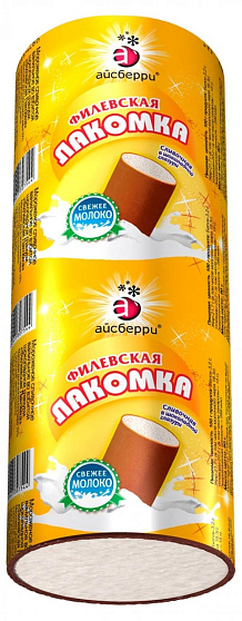 Мороженое сливочное Филевское Лакомка в шоколадной глазури 90 г бзмж