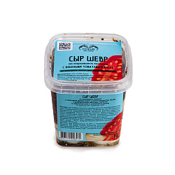 Мягкий сыр Шевр с томатами в масле из цельного коровьего молока 45% 250 г