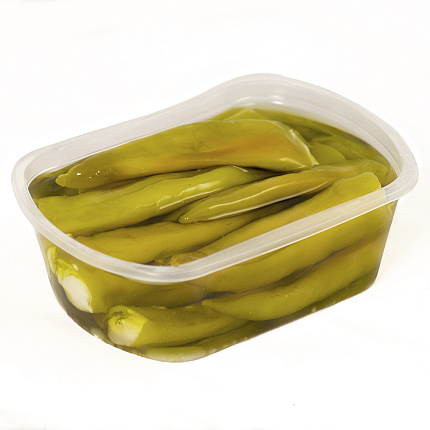 Перчики Ellenika македонские фаршированные сливочным сыром в масле, 230 г