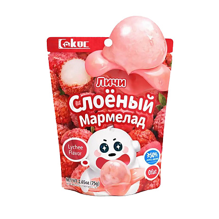 Мармелад слоеный личи 75 г