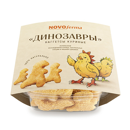 Наггетсы динозавры куриные 400 г