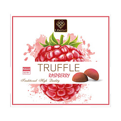 Трюфели в малиновой обсыпке Libertad 120 г