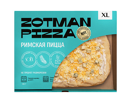Пицца Четыре сыра Zotman ICE 395 г