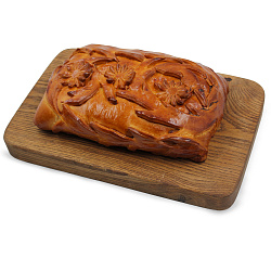 Пирог с капустой и яйцом 700г