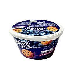 Печенье Tiny Mico Jam Filled Biscuit со вкусом черники 93 г