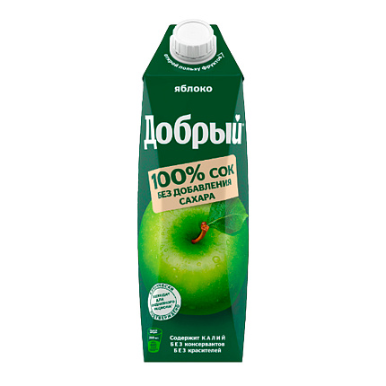 Сок Добрый Яблоко 1 л