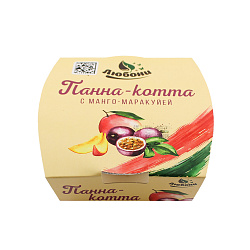 Десерт Панна-Котта с манго и маракуйей 120 г