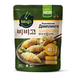 Дамплинги Бибиго Королевские с курицей 385 г