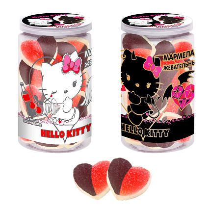 Мармелад со вкусом вишни, колы, TM Hello Kitty 120 г