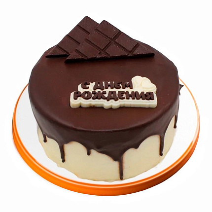 Торт Медовый С Днем рождения 1200г
