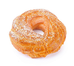 Пирожное Кольца с творогом в сахарной пудре