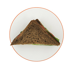 Сэндвич ржаной с индейкой и соусом Ранч 200 г