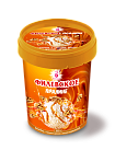 Мороженое Филевское пломбир с грецким орехом и карамелью ведро 550  г