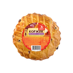 Коржик Молочный с изюмом 100 г