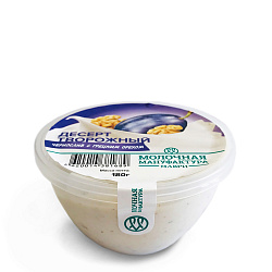 Десерт творожный чернослив с грецким орехом